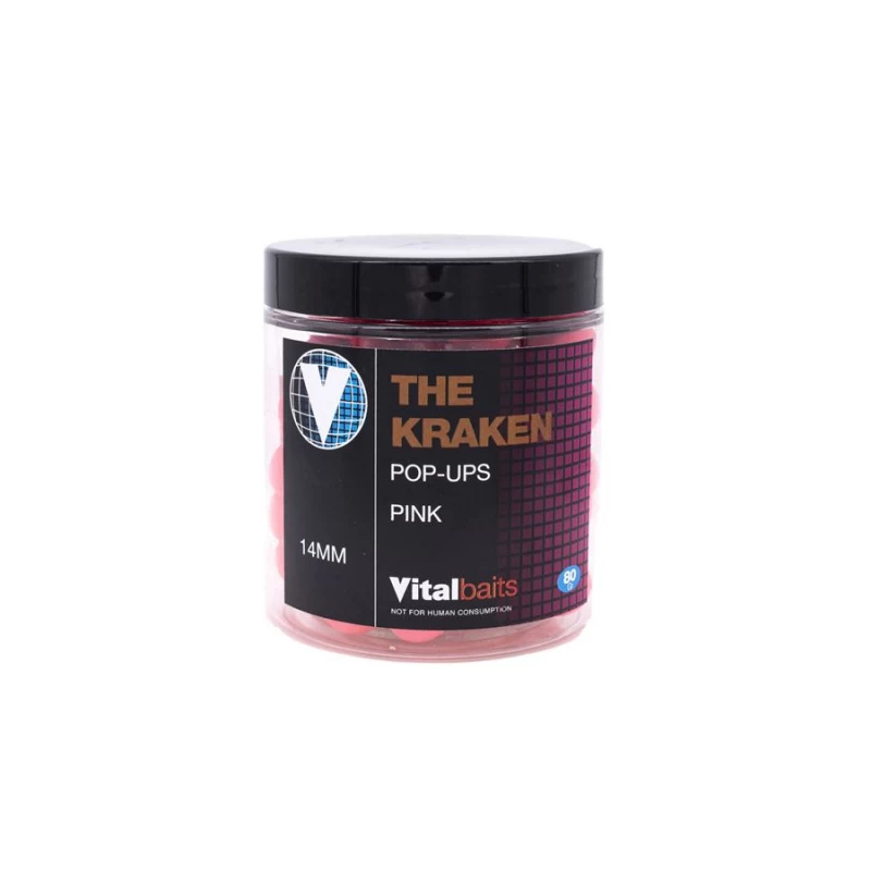 Vital Baits Pop-ups The Kraken Pink 80g – Bild 2