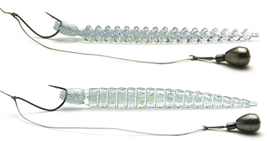 Keitech Custom Leech 3'', 7,5cm (10-pack) – Bild 2