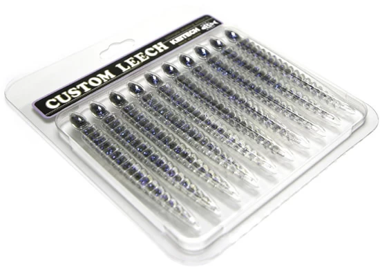 Keitech Custom Leech 3'', 7,5cm (10-pack) – Bild 4