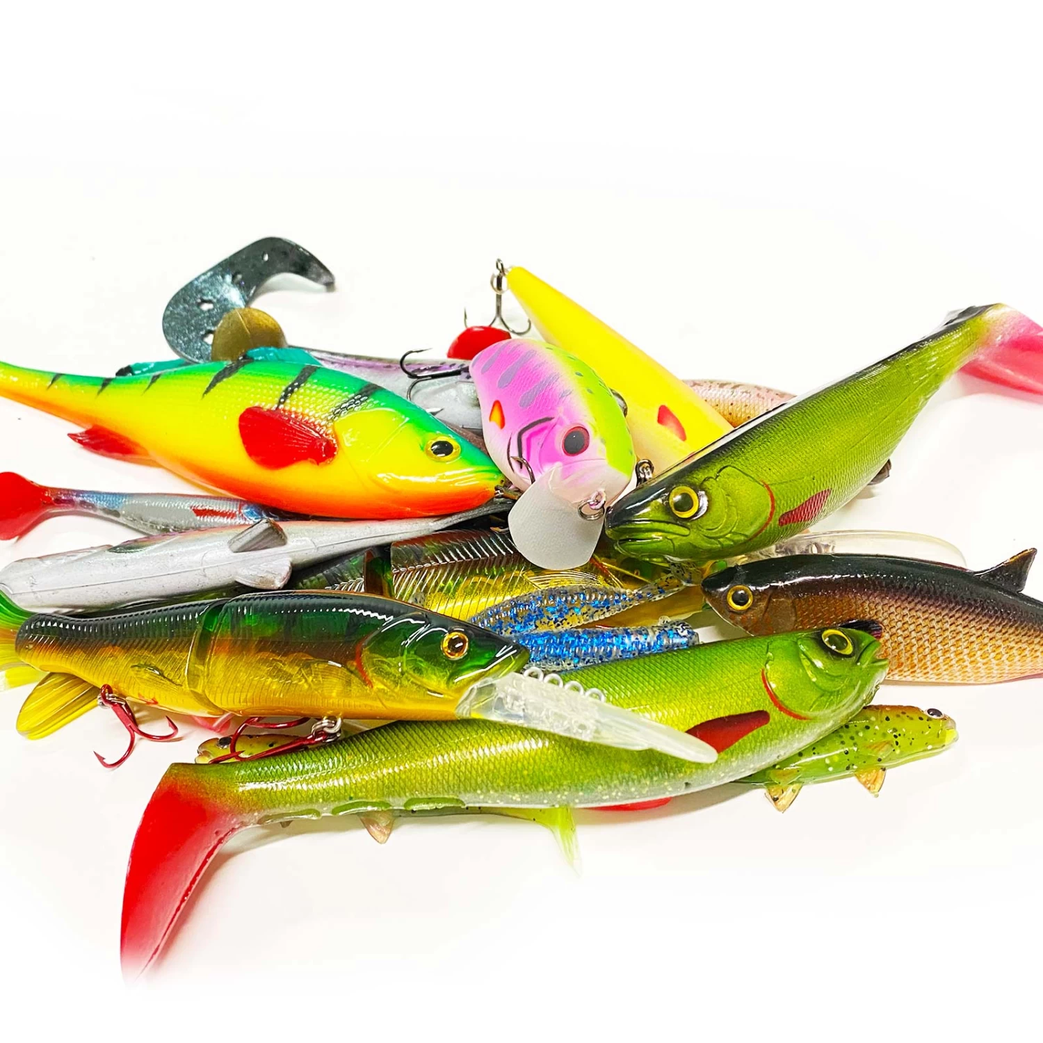 Jackson XXL Profi Angelset 6 Bis 18cm – Kunstköder Set Für Forelle Bis Hecht – 25 Stück – Bild 2