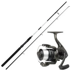 Dam Raubfisch Angeln Allround Combo - Marken Komplett Angelset Rute, Rolle, Schnur