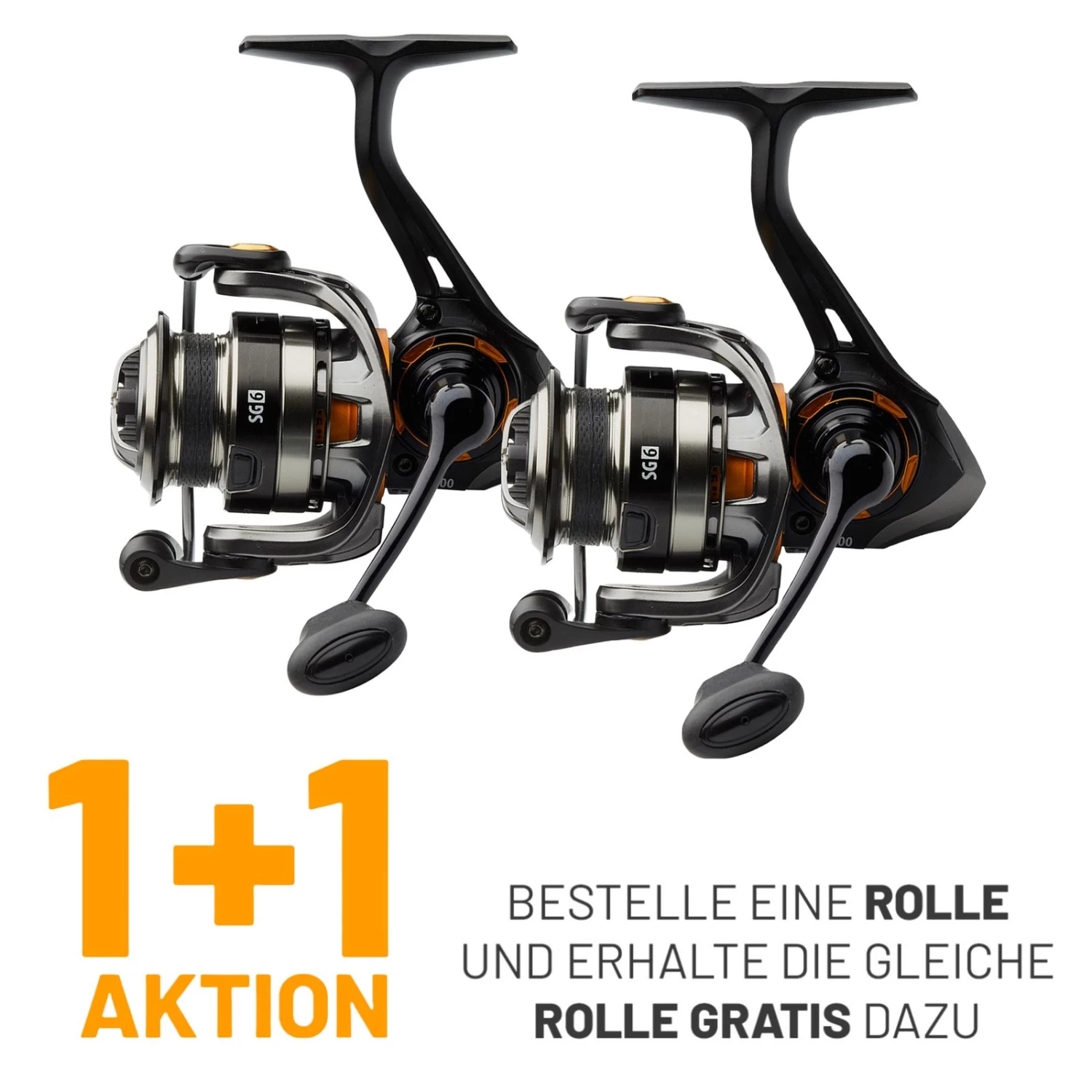 Savage Gear SG6 4000 FD Angelrolle - 1+1 Aktion