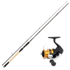 Shimano Abu Garcia Hecht Combo Angelset - Shimano Rolle + Abu Hecht Rute 2,44m