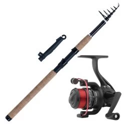 WFT Rute 3,00m 50-150g & Spro Rolle & Schnur Allround Raubfisch Angelset