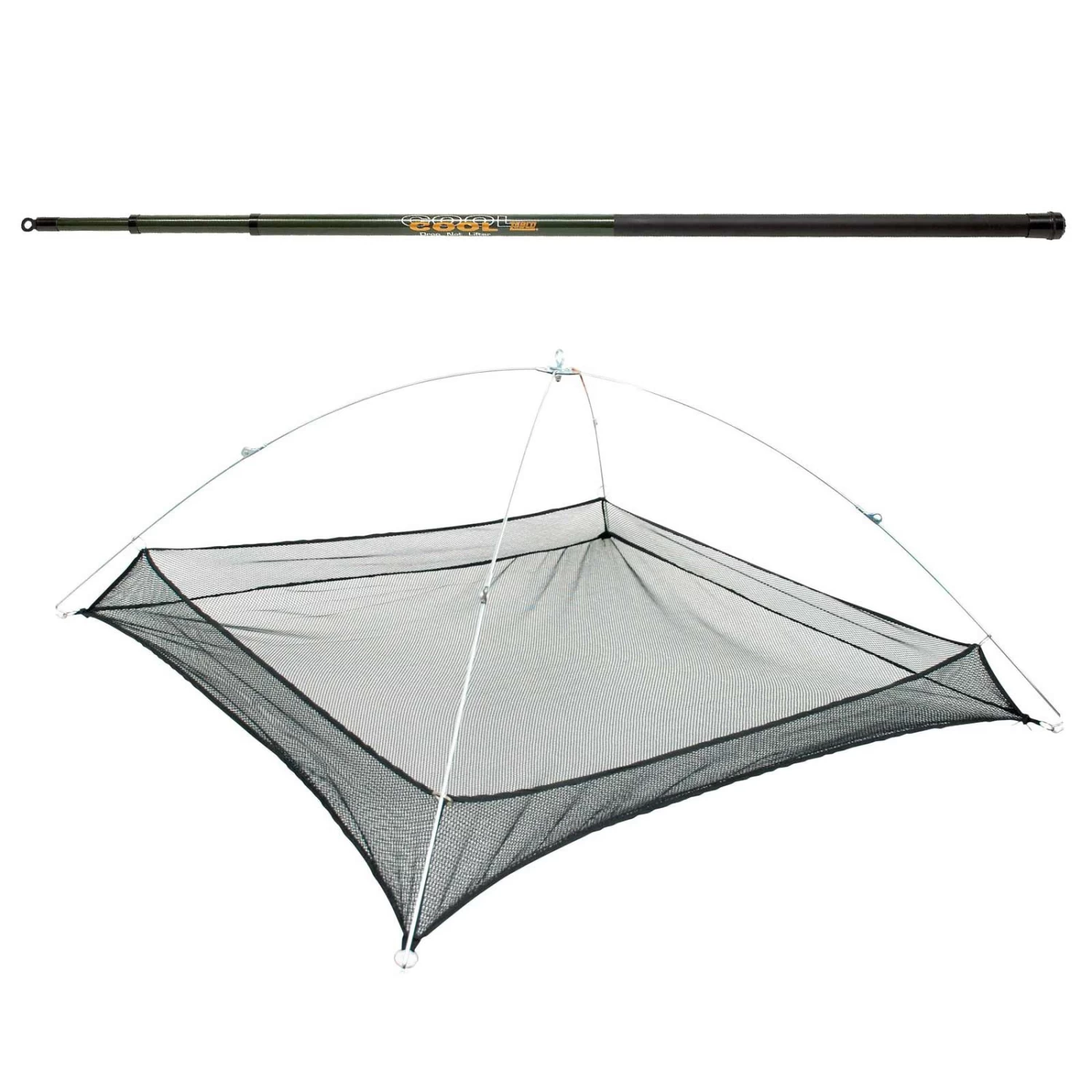 Zebco Deluxe Köderfischsenke Mit Teleskop Senkstab Set